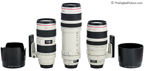 Canon Telephoto L Zoom Lens Comparison