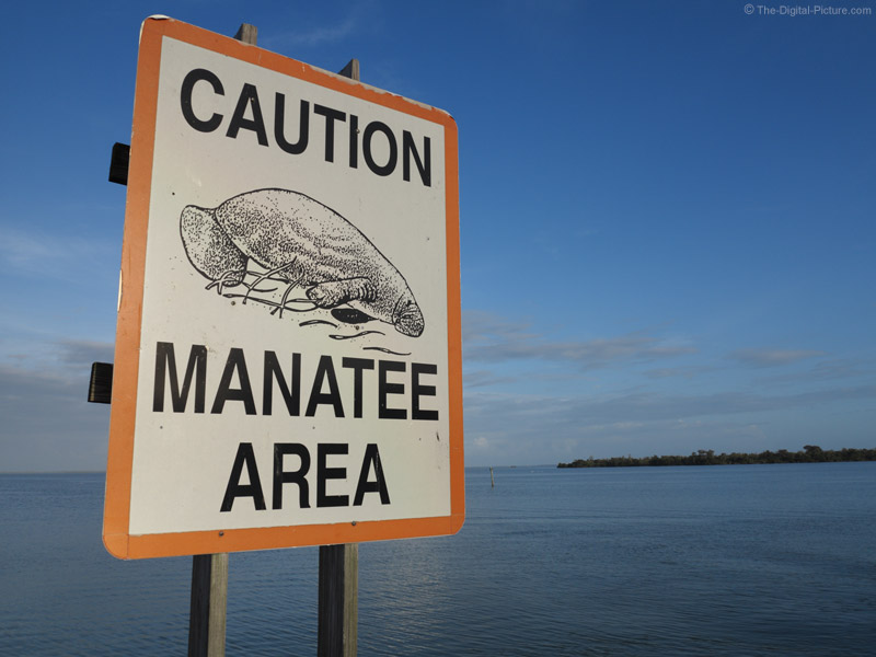 Caution Boaters Watch for Manatee Sign 30x24