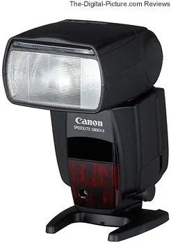 Technical detail of Canon 580EX II Mark 2 flashgun - microglobe uk