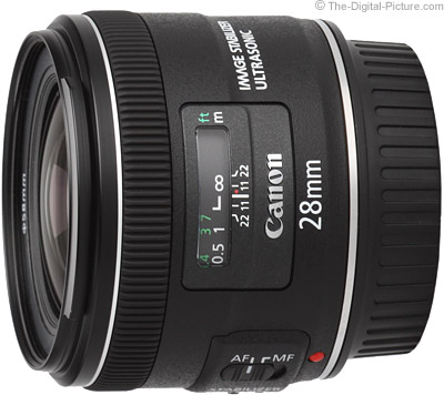 used canon 28mm 1.8