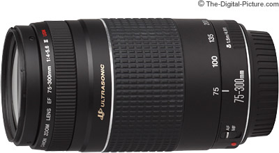 Canon Ef 75 300mm F 4 5 6 Iii Usm Lens Review