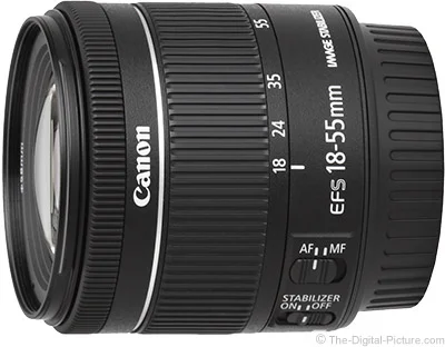 Canon EF-S 18-55mm f/4-5.6 IS STM Lens Review