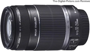 Canon EF-S 55-250mm f/4-5.6 IS Lens Review