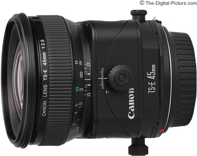 Canon TS-E 45mm f/2.8 Tilt Shift Lens Review