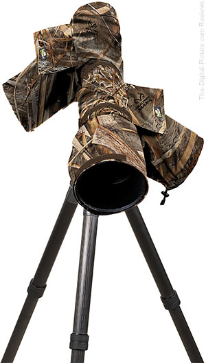 Canon 70 300mm L IS Neoprene lens protection camouflage cover Green camo
