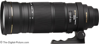 Sigma 120-300mm f/2.8 DG OS HSM lens with Nikon mount is 