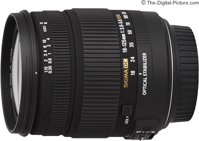 Sigma 18-125mm f/3.8-5.6 DC OS HSM Lens Review
