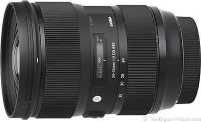 Sigma 24-35mm f/2 DG HSM Art Lens Review