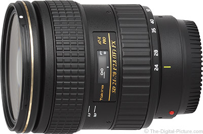 Tokina 24-70mm f/2.8 AT-X Pro FX Lens